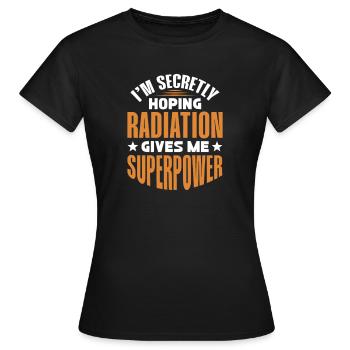 Cancer Maladie Maladie Combattre Cadeau - T-shirt Femme - noir - Devant - AI Model Female 172 dark (172cm)