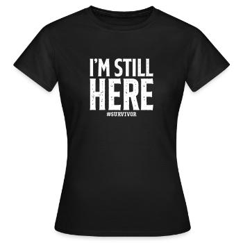 Cancer Maladie Maladie Combattre Cadeau - T-shirt Femme - noir - Devant - AI Model Female 172 dark (172cm)