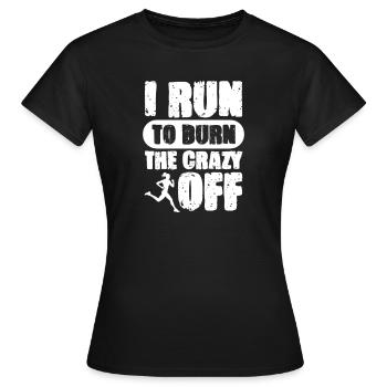 Courir - T-shirt Femme - noir - Devant - AI Model Female 172 dark (172cm)