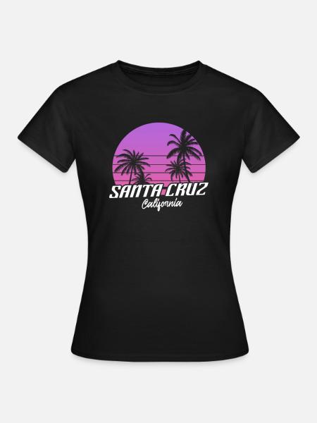 Santa Cruz - T-shirt dam - svart