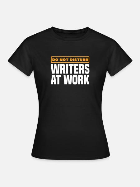 Autor - Frauen T-Shirt - Schwarz