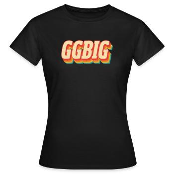 Older sister - Women's T-Shirt - black - Front - AI Model Female 172 dark (172cm)
