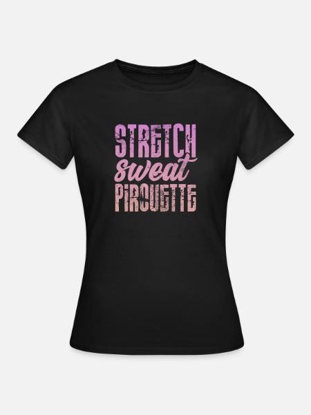 Ballett - Frauen T-Shirt - Schwarz