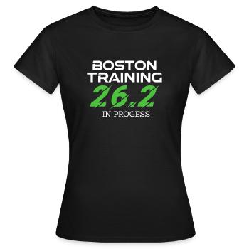 Courir - T-shirt Femme - noir - Devant - AI Model Female 172 dark (172cm)