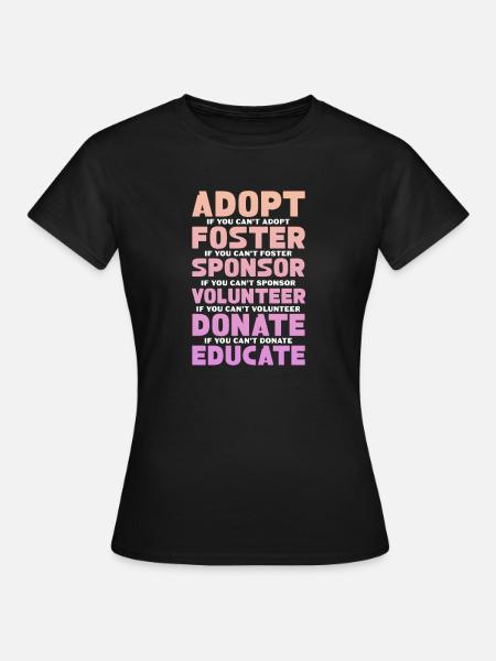Tierrettung - Frauen T-Shirt - Schwarz