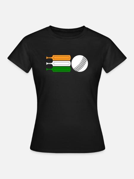 Cricket - Frauen T-Shirt - Schwarz