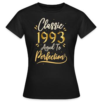 Geburtstag 1993 Geschenk 1993 Classic 1993 - Frauen T-Shirt - Schwarz - Vorne - AI Model Female 172 dark (172cm)