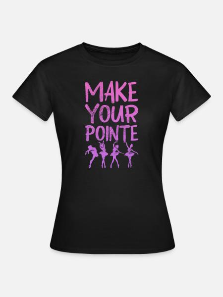 Ballett - Frauen T-Shirt - Schwarz