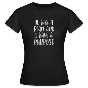 Bible - T-shirt Femme - noir - Devant - AI Model Female 172 dark (172cm)