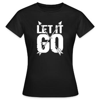 Archerie - T-shirt Femme - noir - Devant - AI Model Female 172 dark (172cm)