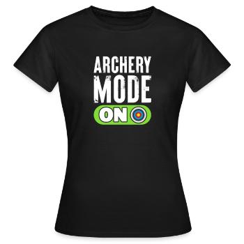 Archerie - T-shirt Femme - noir - Devant - AI Model Female 172 dark (172cm)