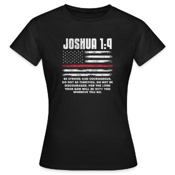 Bible - T-shirt Femme - noir - Devant - AI Model Female 172 dark (172cm)