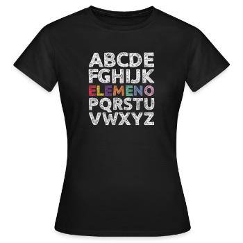 Kindergarten - Women's T-Shirt - black - Front - AI Model Female 172 dark (172cm)