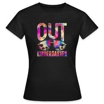 Kindergarten - Women's T-Shirt - black - Front - AI Model Female 172 dark (172cm)