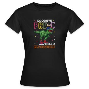 Kindergarten - Women's T-Shirt - black - Front - AI Model Female 172 dark (172cm)