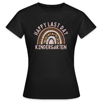 Kindergarten - Women's T-Shirt - black - Front - AI Model Female 172 dark (172cm)