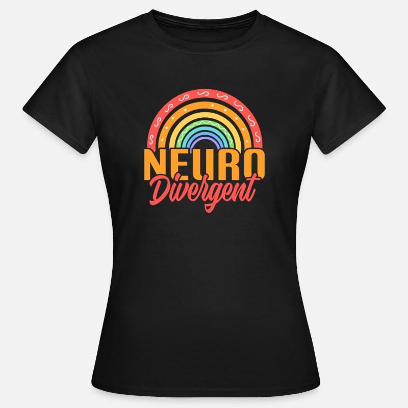 ADHD ADHD Attention Deficit Gift - Women's T-Shirt - black
