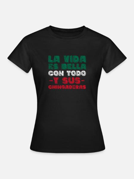 Mexiko - Frauen T-Shirt - Schwarz