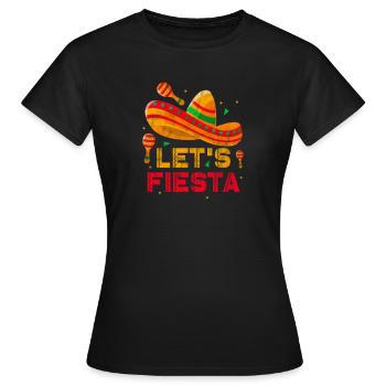 Mexique - T-shirt Femme - noir - Devant - AI Model Female 172 dark (172cm)