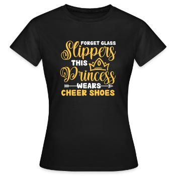 Cheerleader - T-shirt Femme - noir - Devant - AI Model Female 172 dark (172cm)