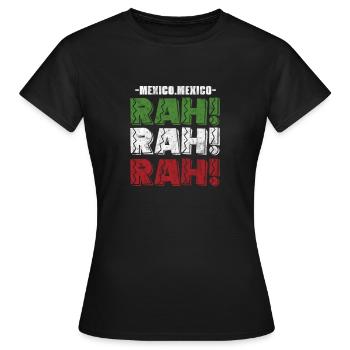 Mexique - T-shirt Femme - noir - Devant - AI Model Female 172 dark (172cm)