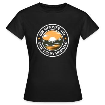 Bible Bible Versets chrétiens Don de Jésus - T-shirt Femme - noir - Devant - AI Model Female 172 dark (172cm)