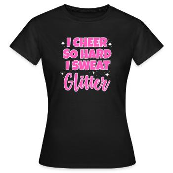 cheerleader - T-shirt Femme - noir - Devant - AI Model Female 172 dark (172cm)