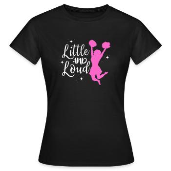 Cheerleader - T-shirt Femme - noir - Devant - AI Model Female 172 dark (172cm)