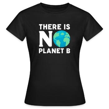 Changement climatique - T-shirt Femme - noir - Devant - AI Model Female 172 dark (172cm)