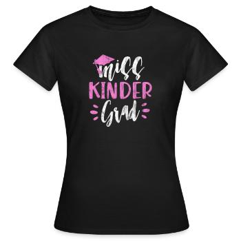 Kindergarten - Women's T-Shirt - black - Front - AI Model Female 172 dark (172cm)