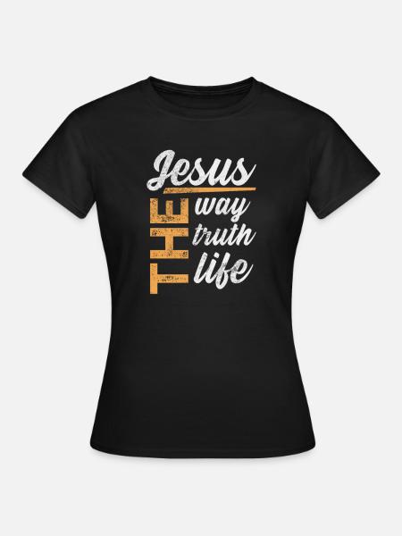 Bibel - Frauen T-Shirt - Schwarz