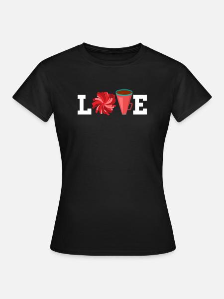 Cheerleader - Frauen T-Shirt - Schwarz
