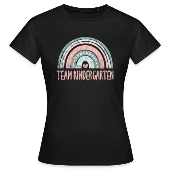 Kindergarten - Women's T-Shirt - black - Front - AI Model Female 172 dark (172cm)