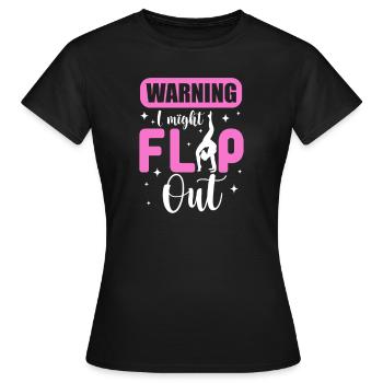 Cheerleader - T-shirt Femme - noir - Devant - AI Model Female 172 dark (172cm)
