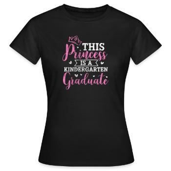 Kindergarten - Women's T-Shirt - black - Front - AI Model Female 172 dark (172cm)