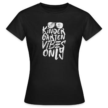 Kindergarten - Women's T-Shirt - black - Front - AI Model Female 172 dark (172cm)