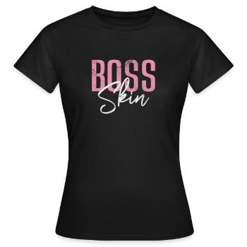 Esthéticien - T-shirt Femme - noir - Devant - AI Model Female 172 dark (172cm)