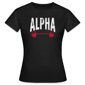 Bodybuilder - Frauen T-Shirt - Schwarz - Vorne - AI Model Female 172 dark (172cm)