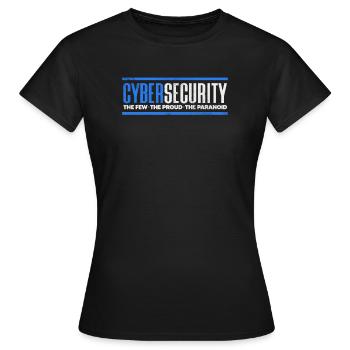 Hacker - T-shirt Femme - noir - Devant - AI Model Female 172 dark (172cm)