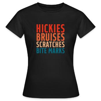Sadomaso BDSM Domina SM Sado Maso Geschenk - Frauen T-Shirt - Schwarz - Vorne - AI Model Female 172 dark (172cm)