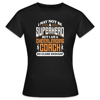 Cheerleader - T-shirt Femme - noir - Devant - AI Model Female 172 dark (172cm)