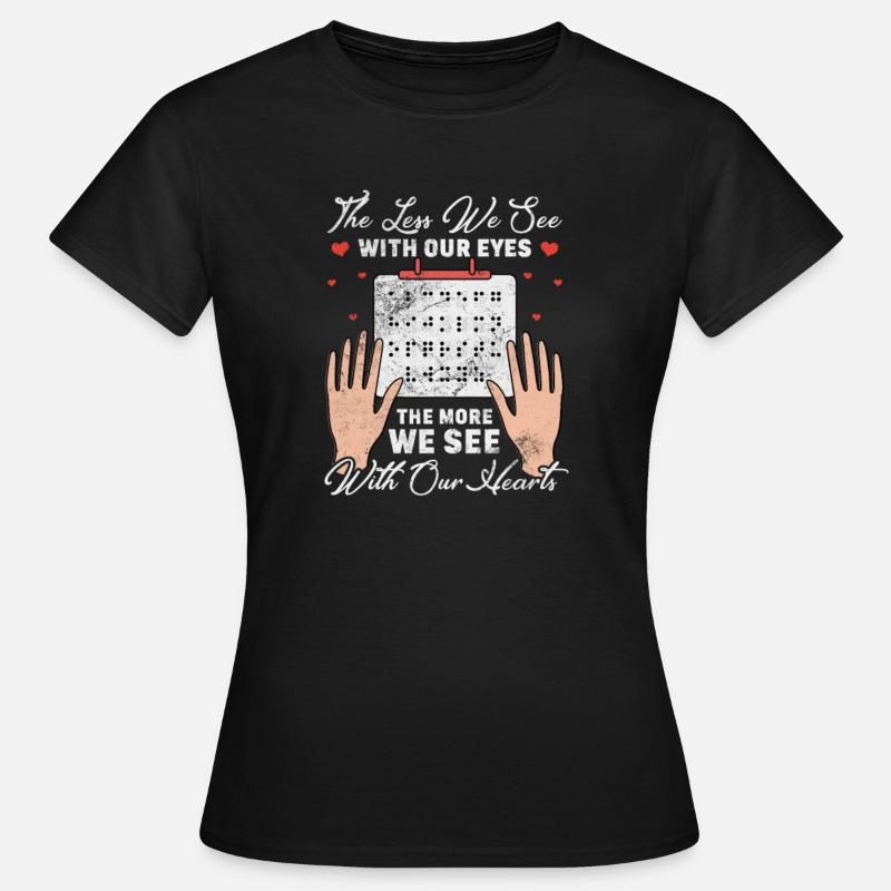 Braille - Women's T-Shirt - black