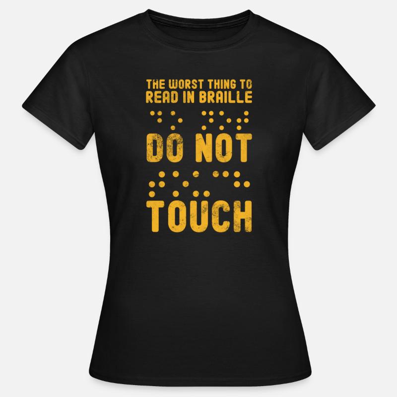Braille - Women's T-Shirt - black
