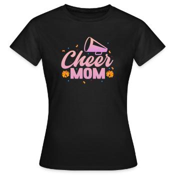 Cheerleader - T-shirt Femme - noir - Devant - AI Model Female 172 dark (172cm)