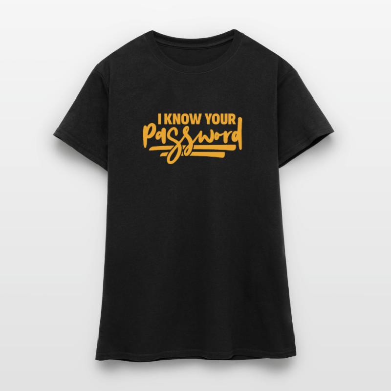 Hacker Coder Computer Hacking Cadeau T-shirt Femme
