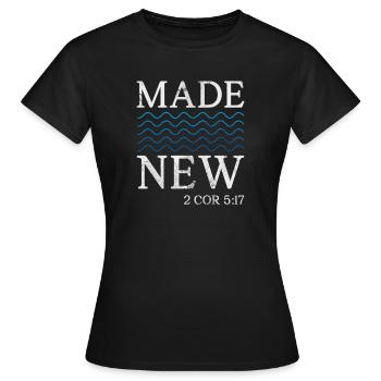 Bible - Women's T-Shirt - black - Front - AI Model Female 172 dark (172cm)