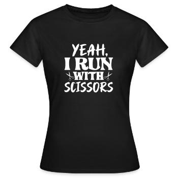Sports Physician - Women's T-Shirt - black - Front - AI Model Female 172 dark (172cm)