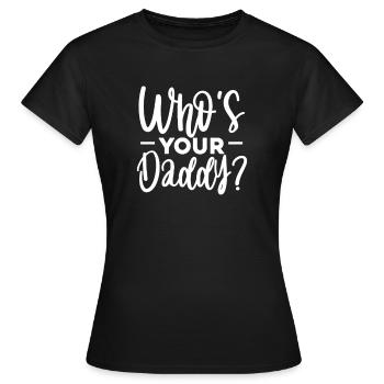 Sadomaso BDSM Femdom SM Sado Maso Cadeau - T-shirt Femme - noir - Devant - AI Model Female 172 dark (172cm)