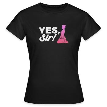 Sadomaso - Women's T-Shirt - black - Front - AI Model Female 172 dark (172cm)