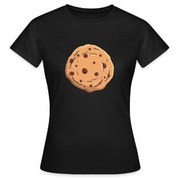 Schokolade Schoko Essen Kakao Geschenk - Frauen T-Shirt - Schwarz - Vorne - AI Model Female 172 dark (172cm)